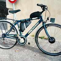 Bici elettrica pedalata assistita alluminio 28
