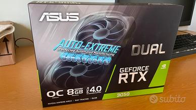 Scheda video asus rtx 3050 8gb