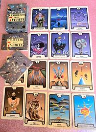Lotto 5 mazzi  tarot cards vintage