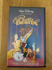 Cassetta VHS Disney La bella e la bestia