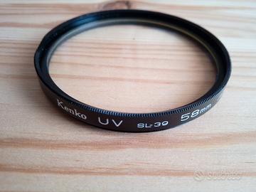 filtro macchina fotografica UV 58 mm kenko