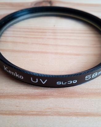filtro macchina fotografica UV 58 mm kenko