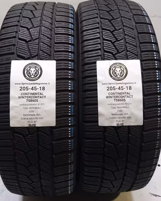 2 GOMME 205 45 18 CONTINENTAL A61271