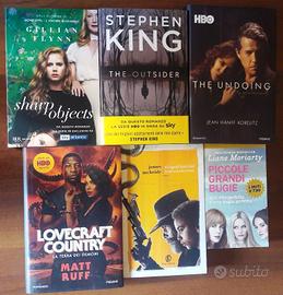 Stock libri di varie serie TV e Stephen King nuovi