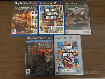 5 Giochi Play Station 2