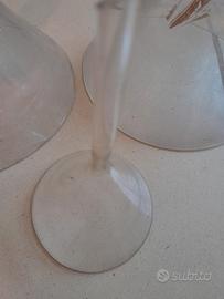 3 imbuti antichi in vetro