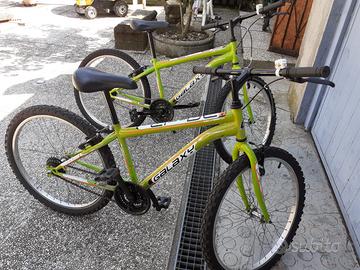 Mountain bike uguali senza cambio