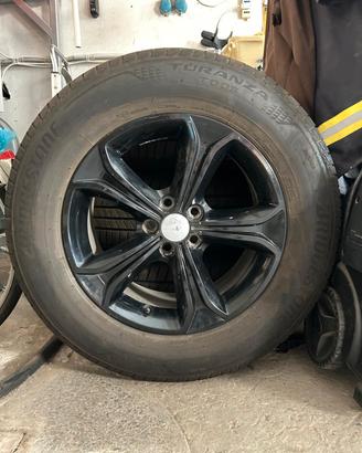 4 cerchi in lega 17 Originali Land Rover/Range