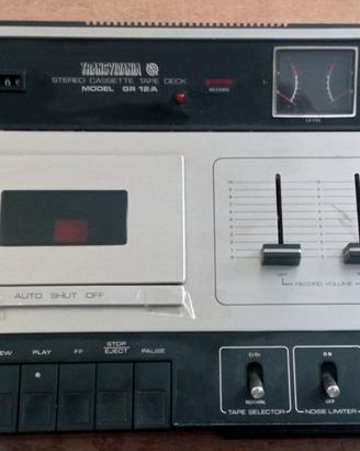 Transylvania stereo cassette tape deck GR12/A