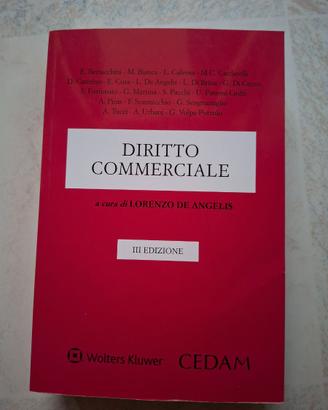 Diritto commerciale 3 edizione Lorenzo De Angelis