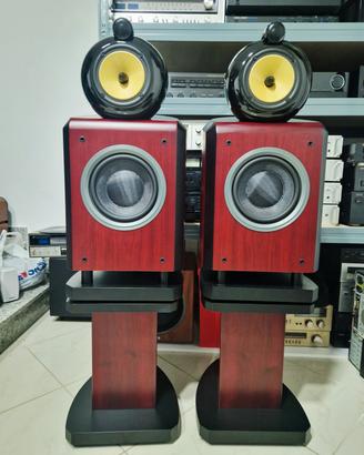 WoodSound LBH-3 casse diffusori + stand originali