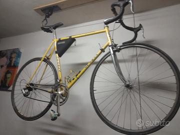 bicicletta de rosa