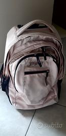 Zaino trolley scuola Jansport rosa