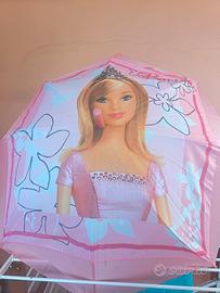 ombrello Barbie nuovo con cartellino