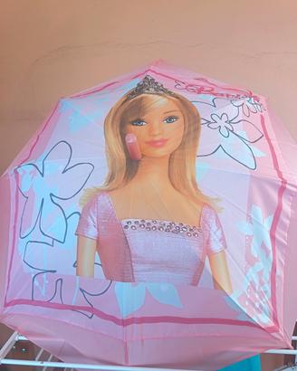 ombrello Barbie nuovo con cartellino