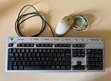 Tastiera + mouse per pc Compaq
