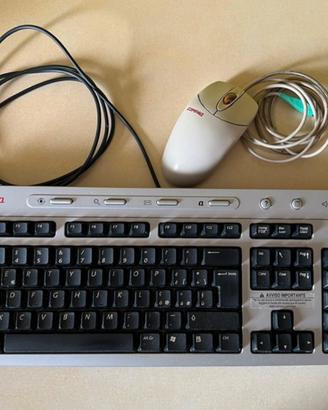 Tastiera + mouse per pc Compaq