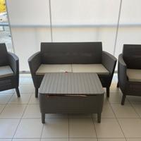 Set poltrone da esterno