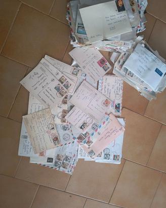 francobolli, cartoline anni 70/80/90