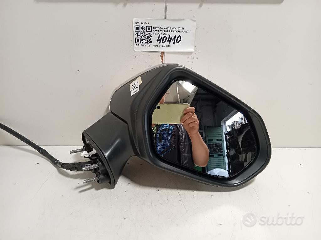 Calotta Specchietto Retrovisore Per Toyota Yaris Hybrid 2012-2019, In ABS (colore Platinum Bronze)