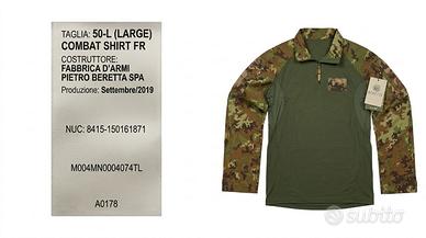 Combat Shirt Beretta  FR ignifuga tg 50