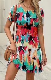 Abito estivo fantasia - taglia L