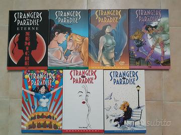 STRANGERS IN PARADISE CASTELVECCHI 1998 serie 1-7