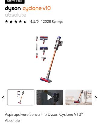 aspirapolvere Dyson V10 ABSOLUTE 