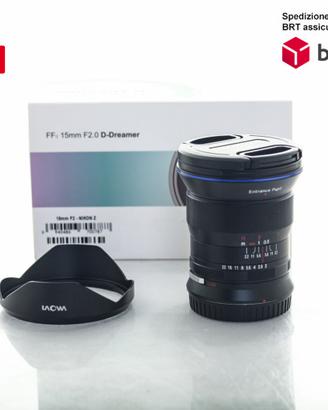 Laowa Venus Optics obiettivo 15 F2 Zero-D Nikon Z