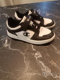 Sneackers Champion bianche e nere taglia 35 scarpe