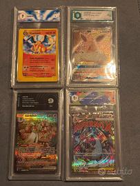 carte pokemon gradate