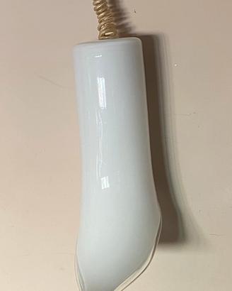 Lampada a sospensione anni 70 FIORE Leucos Murano