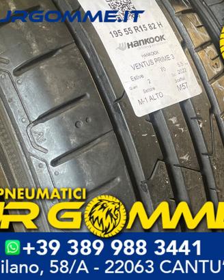 2 Gomme al 70% 195/55/15 HANKOOK Estive - Cantù