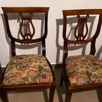 Numero 6 sedie in legno