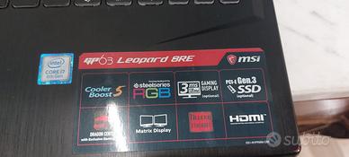 Portatile MSI GP 63 non funzionante