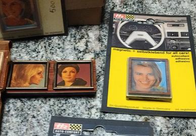 portafoto auto vintage