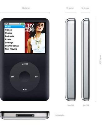 Apple iPod Classic 80 GB nero - PERFETTO