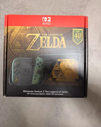 Nintendo Switch 2 Zelda 40th Anniversary Edition