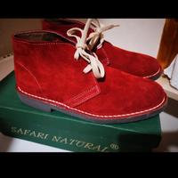 SCARPE POLACCHINE ROSSE