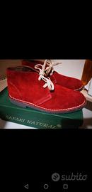 SCARPE POLACCHINE ROSSE