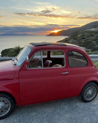 Fiat 500f  epoca 1969 cabio sincronizzato