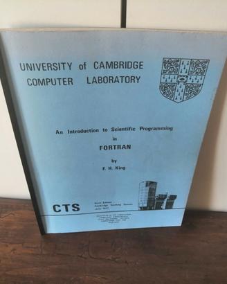 programmazione scientifica in FORTRAN ,del 1977