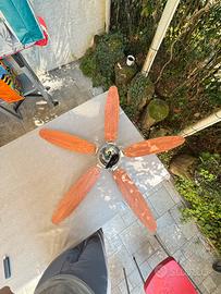 Ventola a 5 pale con luce