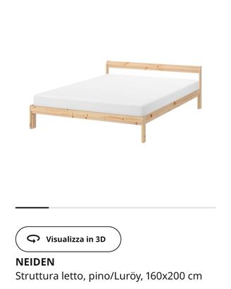 Letto Ikea matrimoniale 160x200