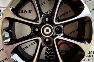 4 CERCHI IN LEGA ORIGINALI RAGGIO 15 SMART FORTWO