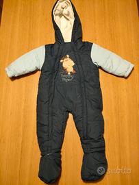 Tuta invernale bimbo 12-18 mesi