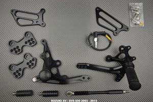 Pedane arretrate SUZUKI SV / SVS 650 2003 - 2013