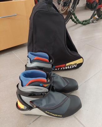 scarpe sci da fondo Salamon 44.5 - PERFETTE