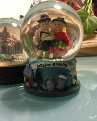 Collezione sfere di cristallo