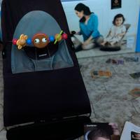 Sdraietta BabyBjörn + il giocatolo